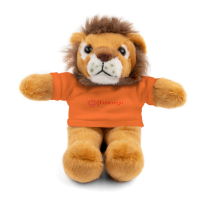 Animales de peluche con camiseta 