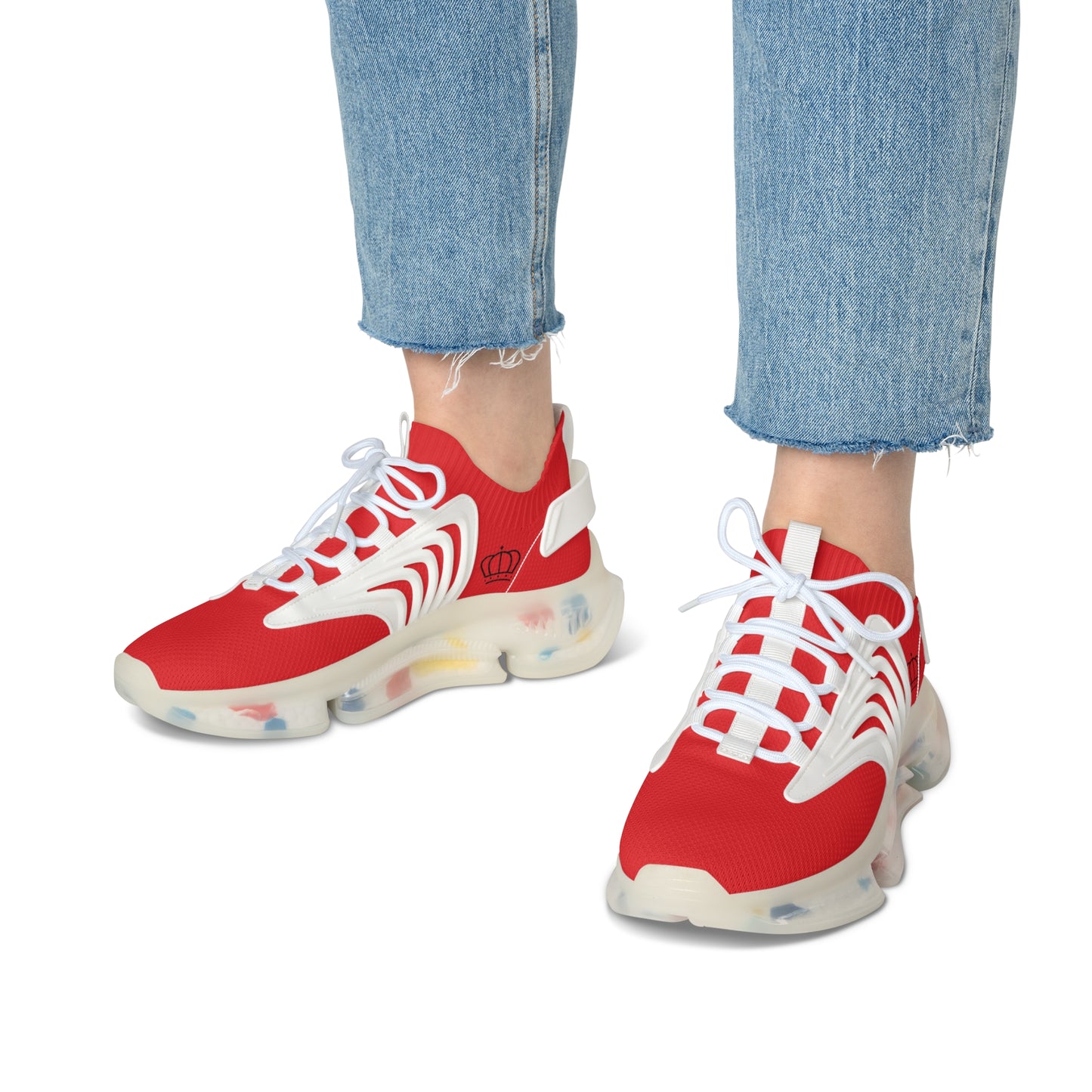 Fusion 30 Women's Red Mesh Sneakers