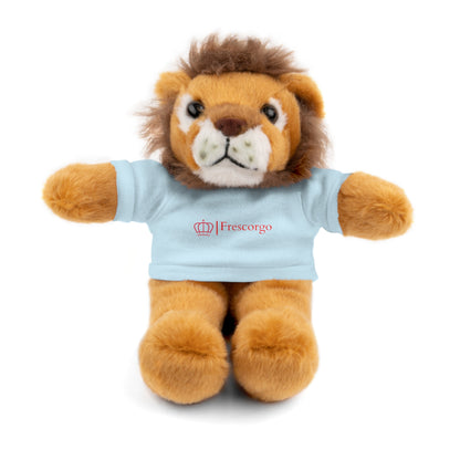 Animales de peluche con camiseta 