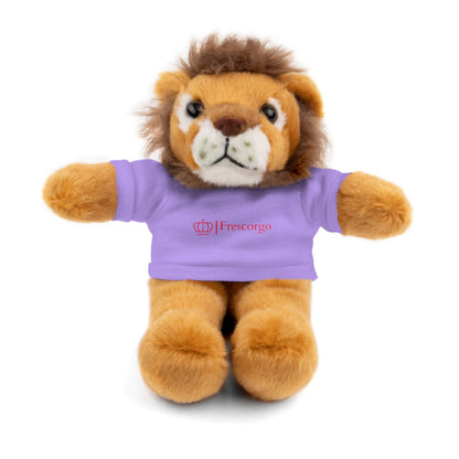 Animales de peluche con camiseta 