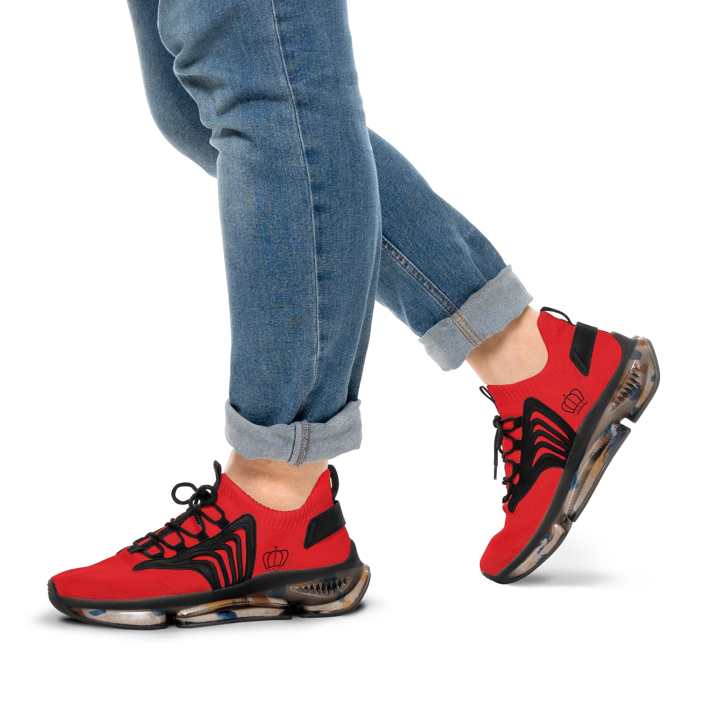 Fusion 30 Men's Red Mesh Sneakers