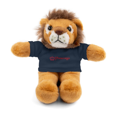 Animales de peluche con camiseta 