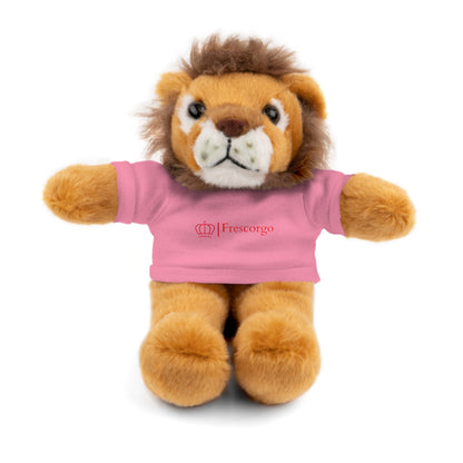 Animales de peluche con camiseta 