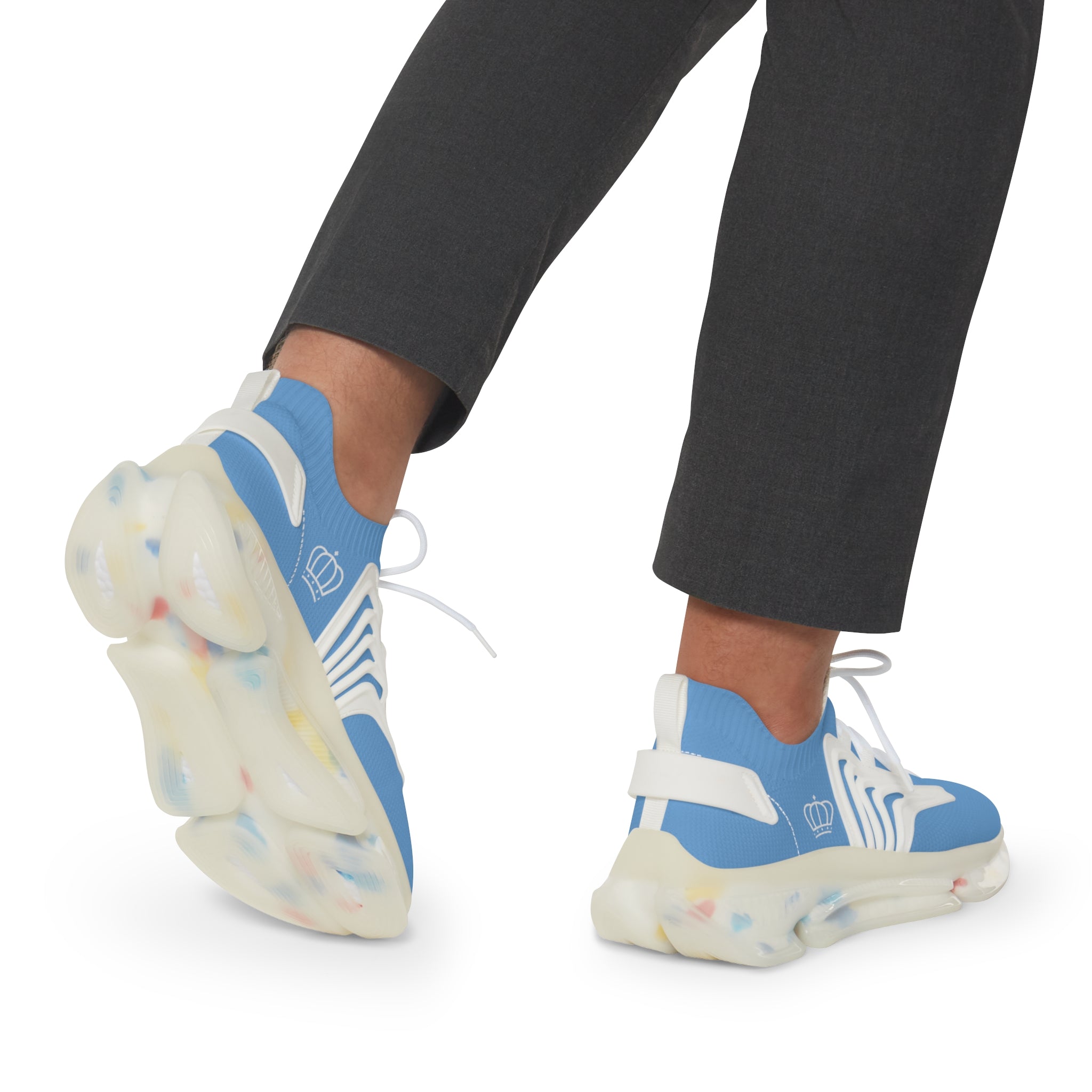 Fusion 30 Men's Baby Blue Mesh Sneaker’s