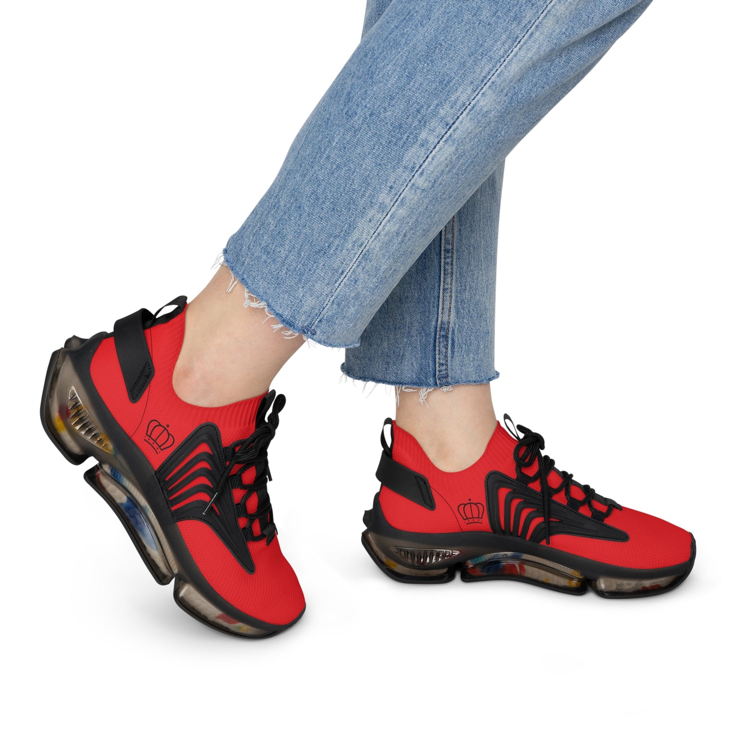 Fusion 30 Women's Red Mesh Sneakers