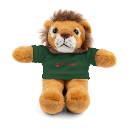 Animales de peluche con camiseta 