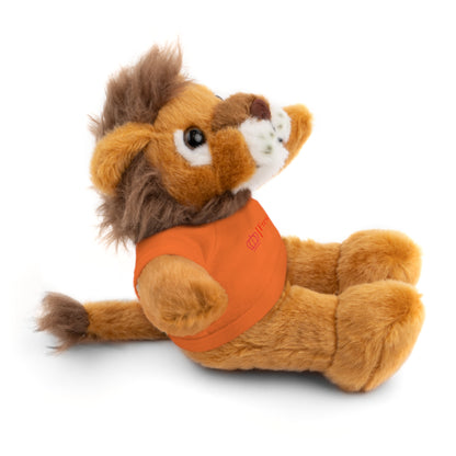 Animales de peluche con camiseta 