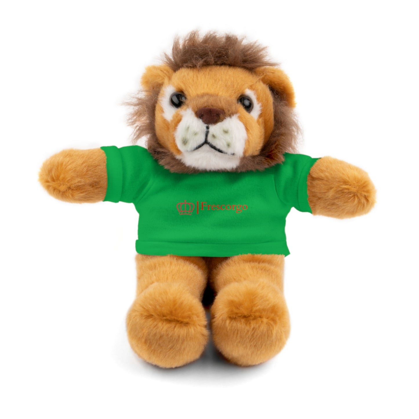 Animales de peluche con camiseta 