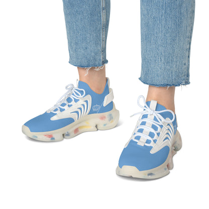 Fusion 30 Women's Baby Blue Mesh Sneakers