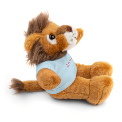 Animales de peluche con camiseta 