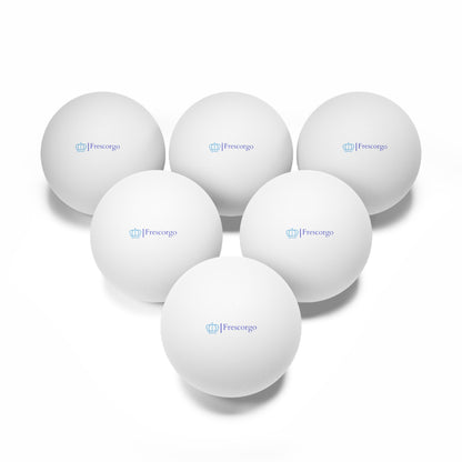 Ping Pong Balls, 6 pcs