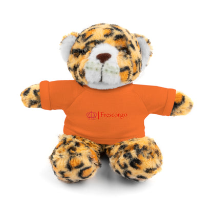 Animales de peluche con camiseta 