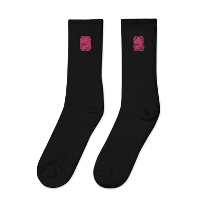 Frescorgo Stay Wild Embroidered socks