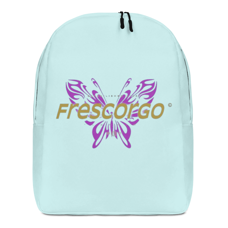 Frescorgo Blue Butterfly Minimalist Backpack