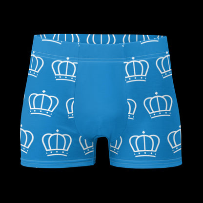 White and Blue Boxer Briefs