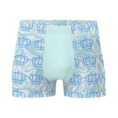 Crown Blue Swirl Boxer Briefs