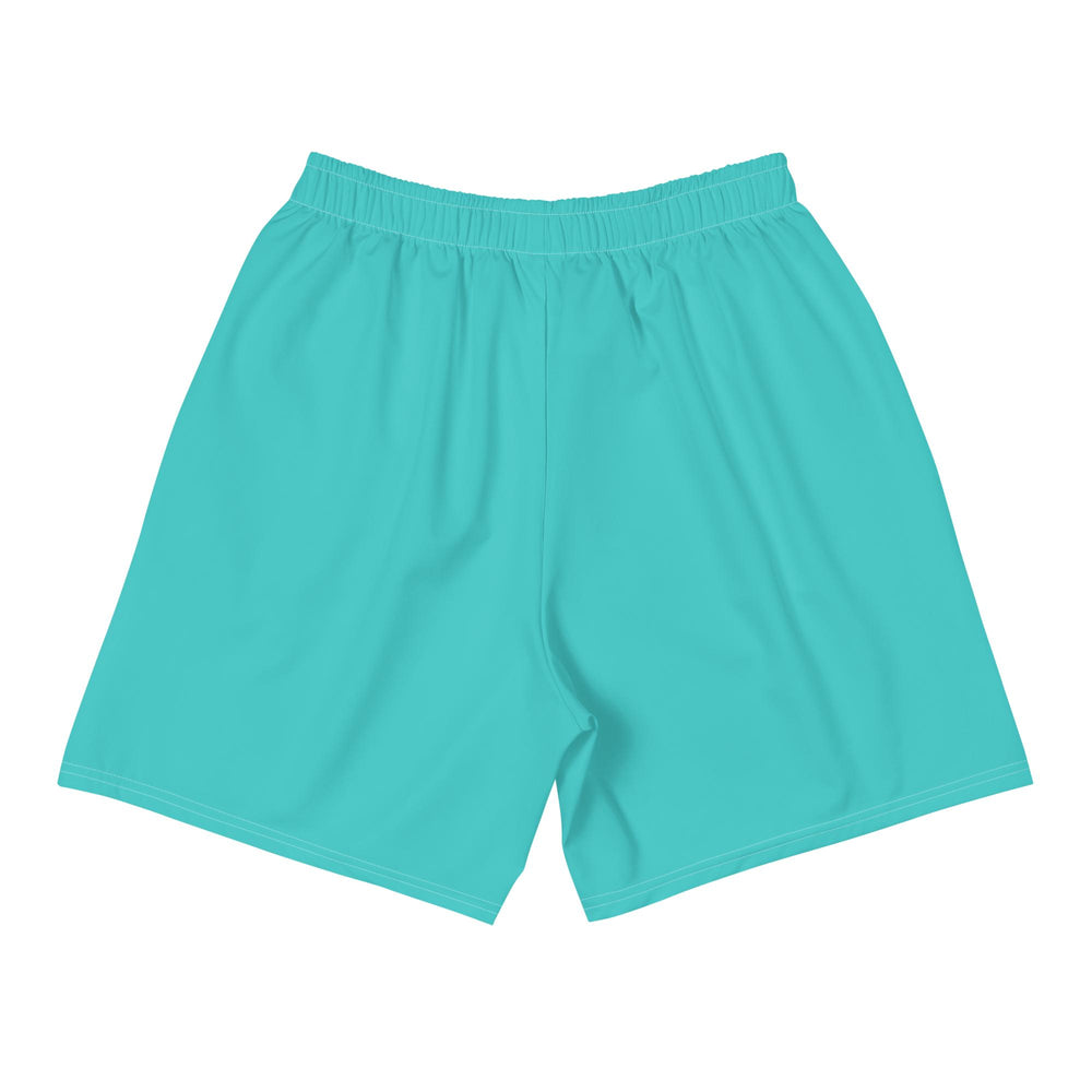 Turquoise Men's Recycled Athletic Shorts