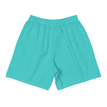 Turquoise Men's Recycled Athletic Shorts