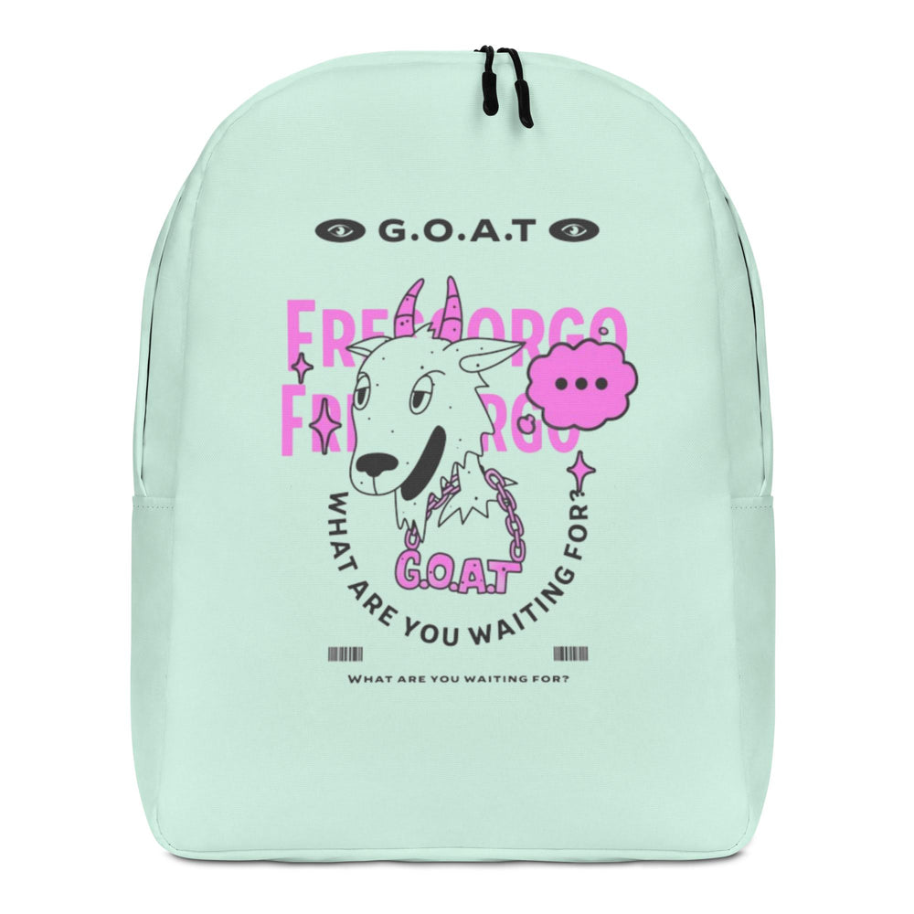 Pastel Green Frescorgo G.O.A.T Minimalist Backpack