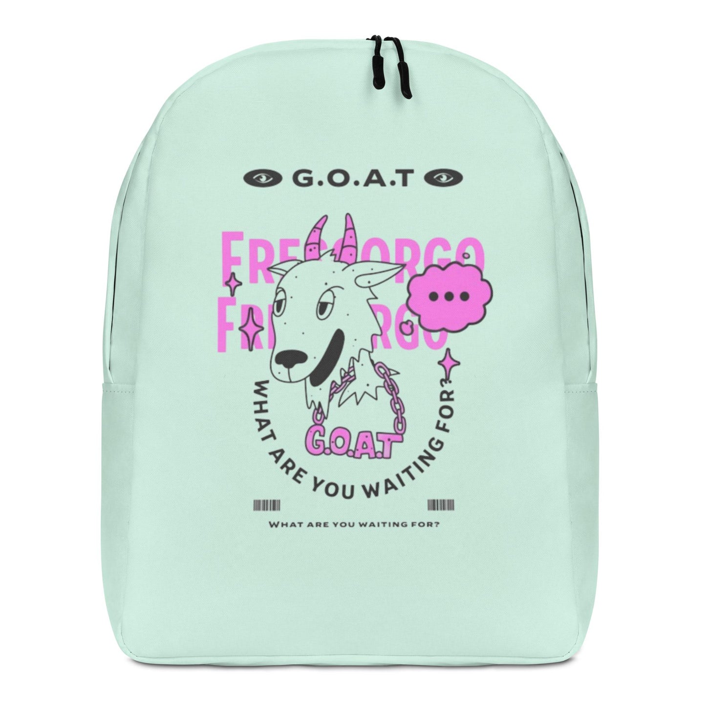 Pastel Green Frescorgo G.O.A.T Minimalist Backpack