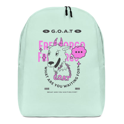 Pastel Green Frescorgo G.O.A.T Minimalist Backpack