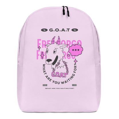 Pastel Purple Frescorgo G.O.A.T Minimalist Backpack