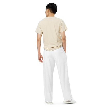 All White Frescorgo unisex wide-leg pants