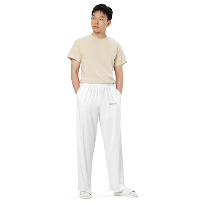 All White Frescorgo unisex wide-leg pants