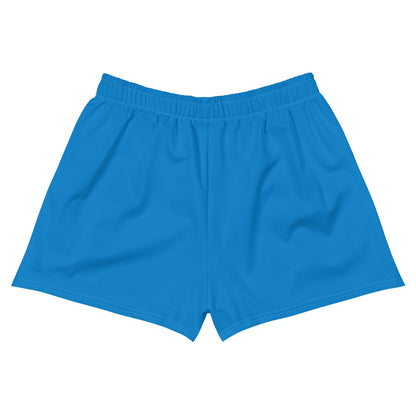 Ocean Blue Women’s Recycled Athletic Shorts