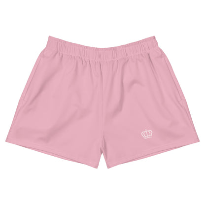 Rose Pink Women’s Recycled Athletic Shorts