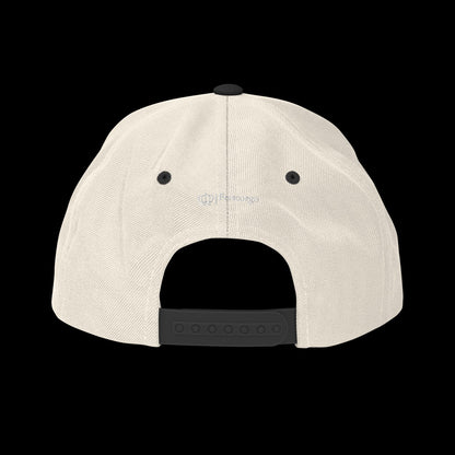 Pearl White Crown Snapback Hat