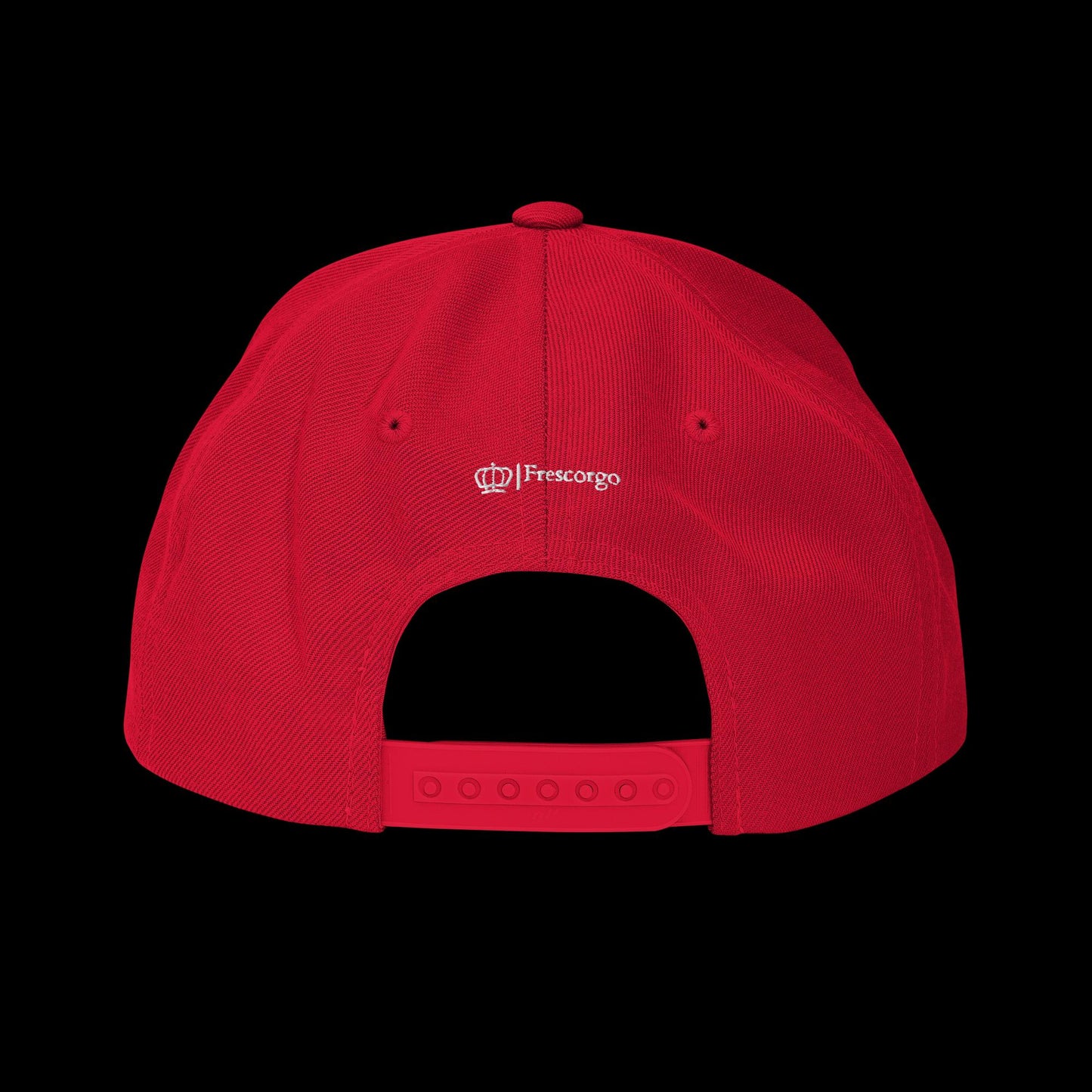 Pearl White Crown Snapback Hat