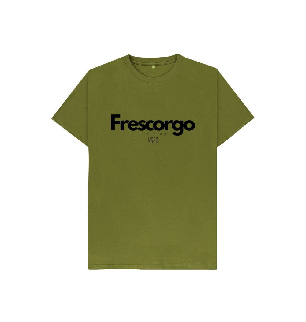 Moss Green Kid\u2019s Organic Cotton Modern Frescorgo Clothing Tee