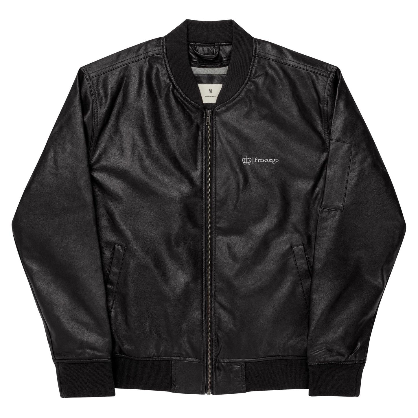 Frescorgo Leather Bomber Jacket