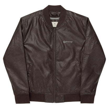 Frescorgo Leather Bomber Jacket