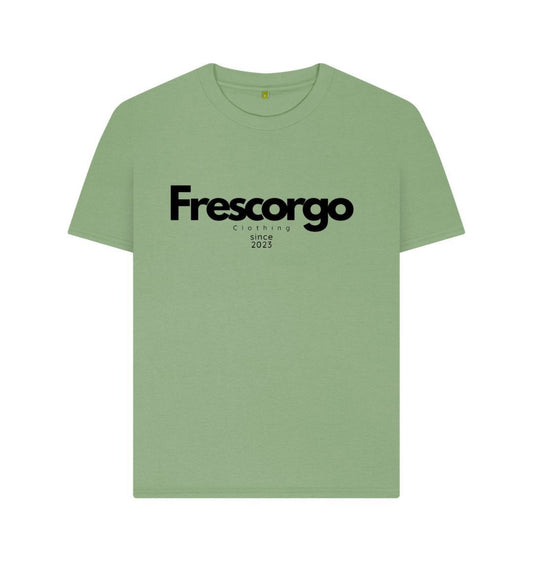 Sage Women\u2019s Organic Cotton Modern Frescorgo Clothing Tee