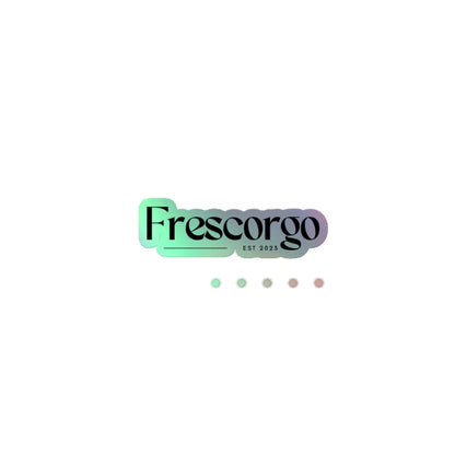 Vintage Frescorgo Holographic stickers