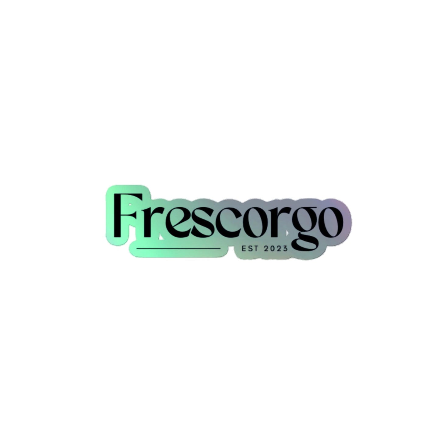 Vintage Frescorgo Holographic stickers