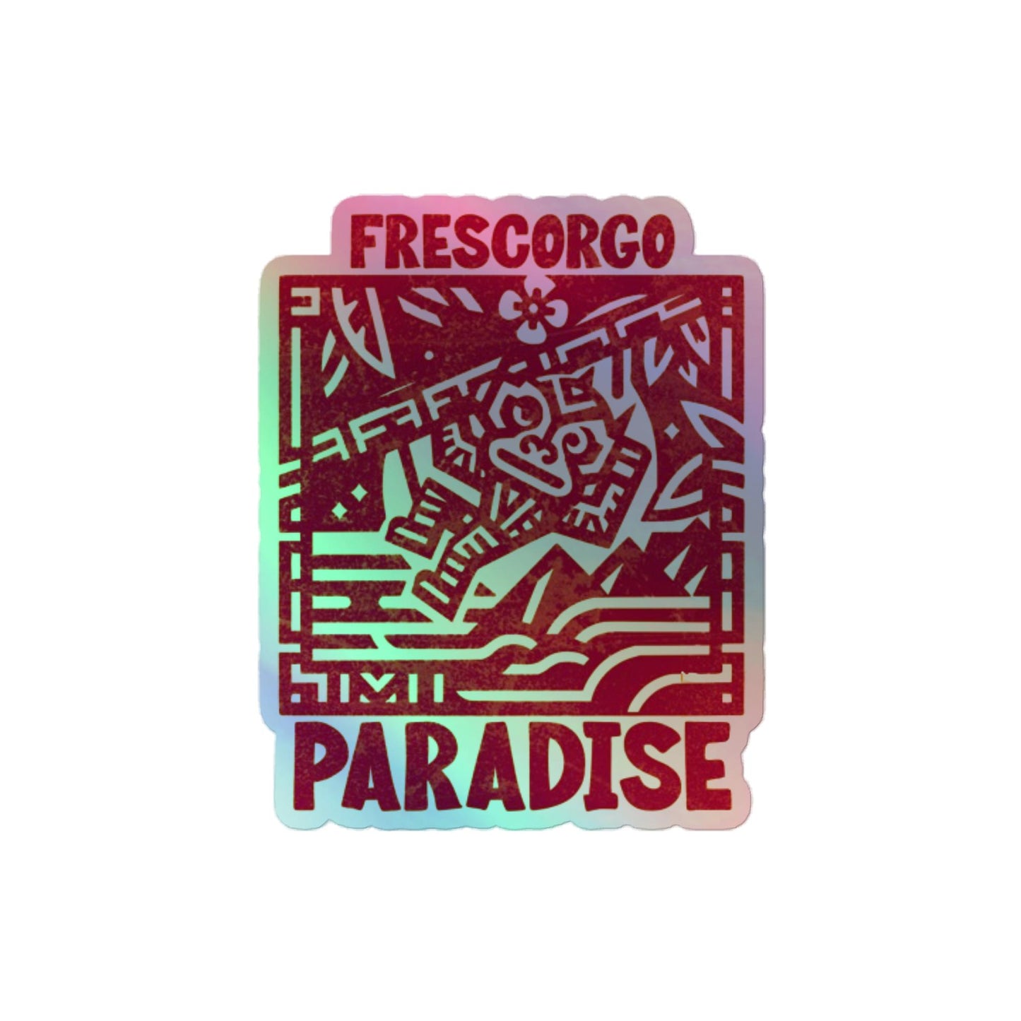 Frescorgo Paradise Holographic stickers