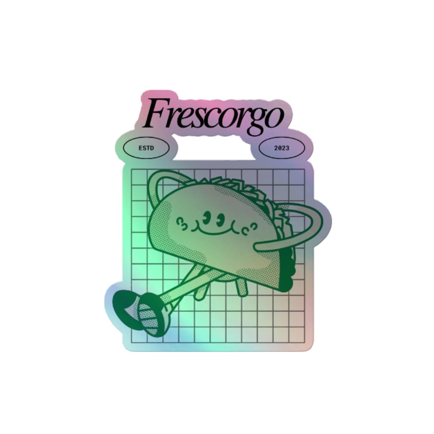 Frescorgo Taco Holographic stickers