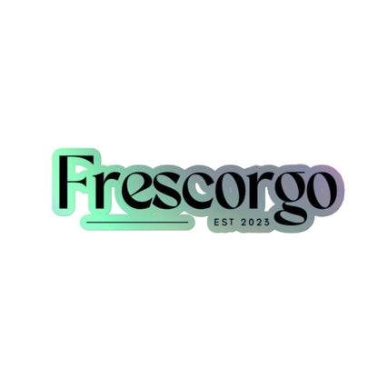 Vintage Frescorgo Holographic stickers