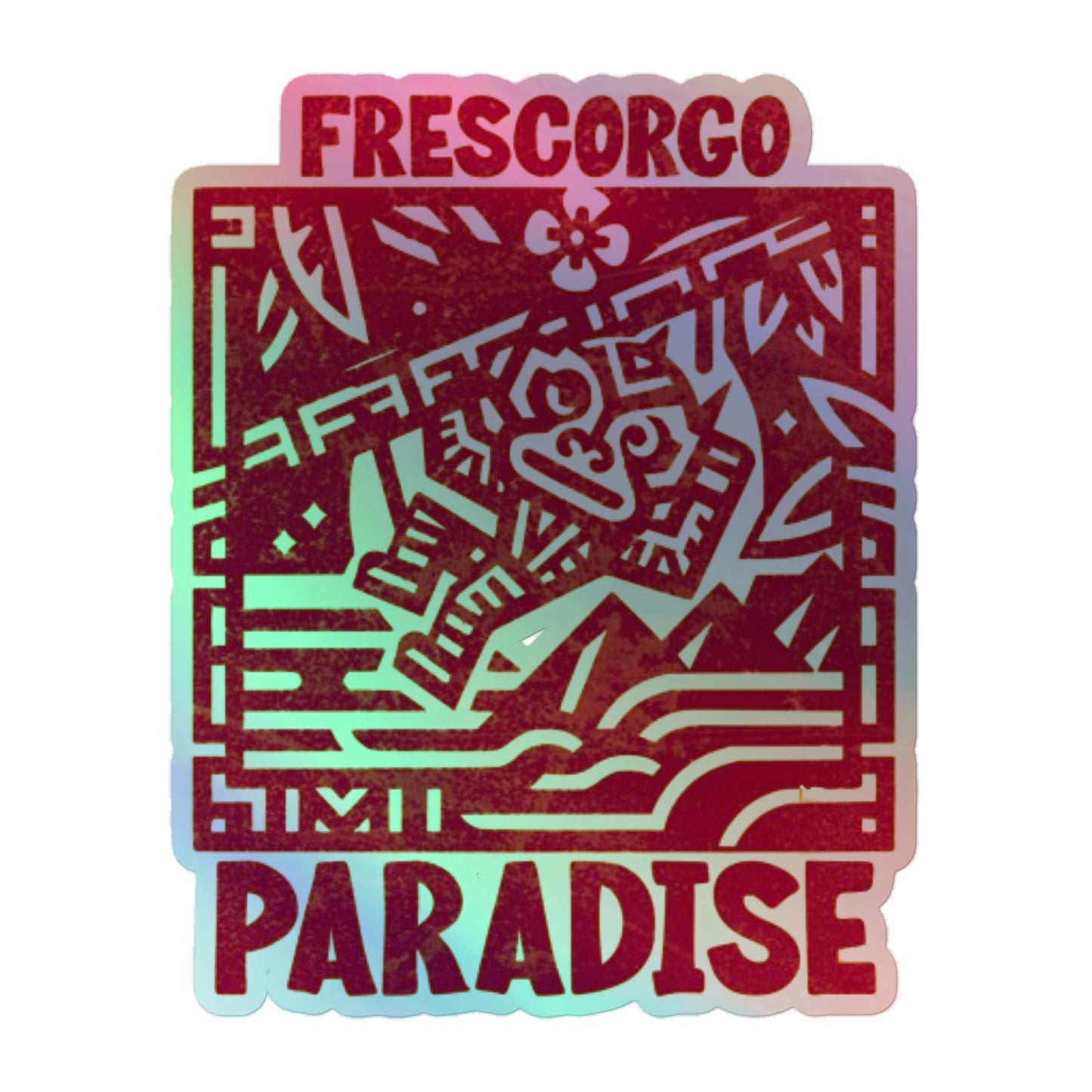 Frescorgo Paradise Holographic stickers