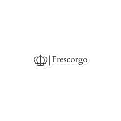 The Frescorgo Bubble-free sticker