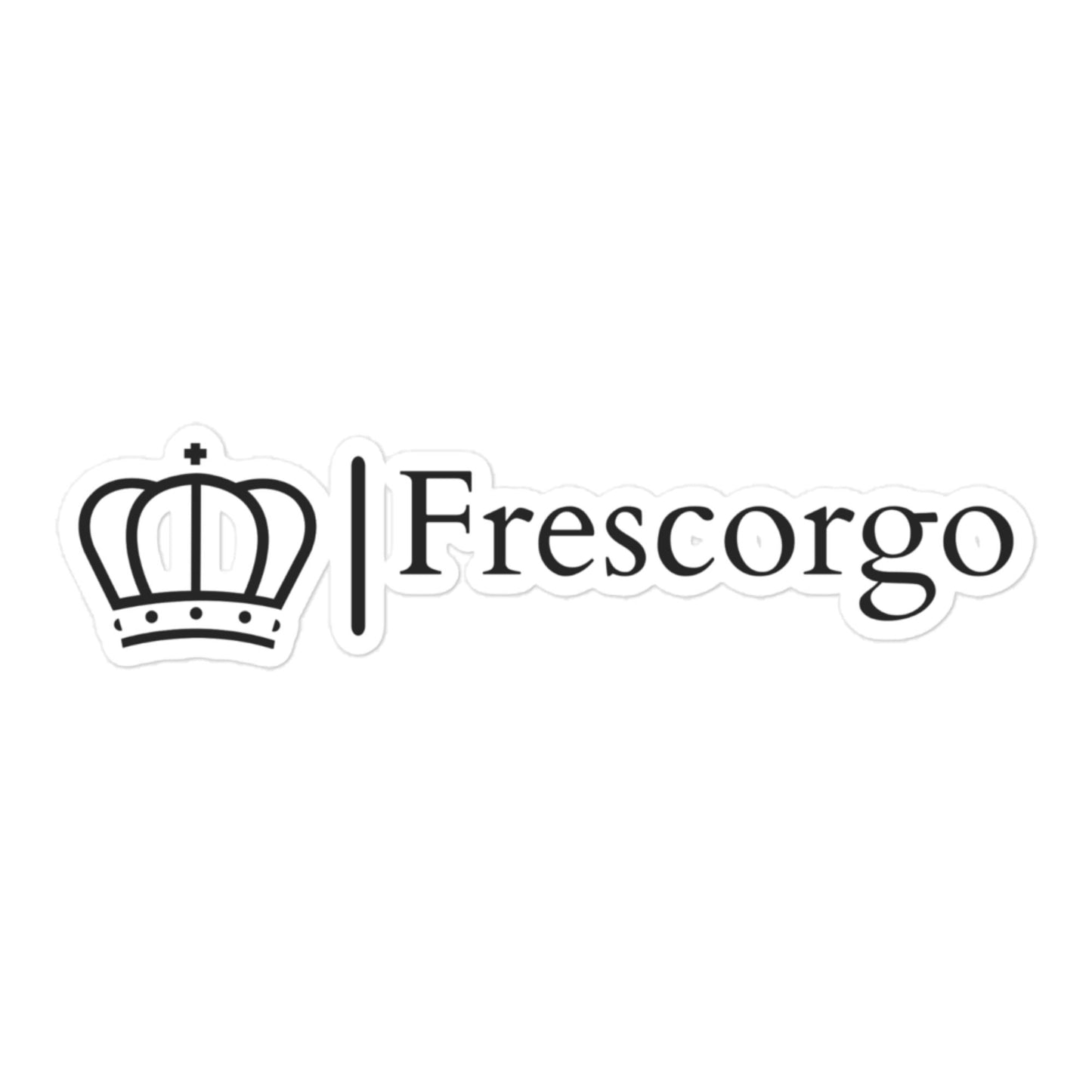 The Frescorgo Bubble-free sticker