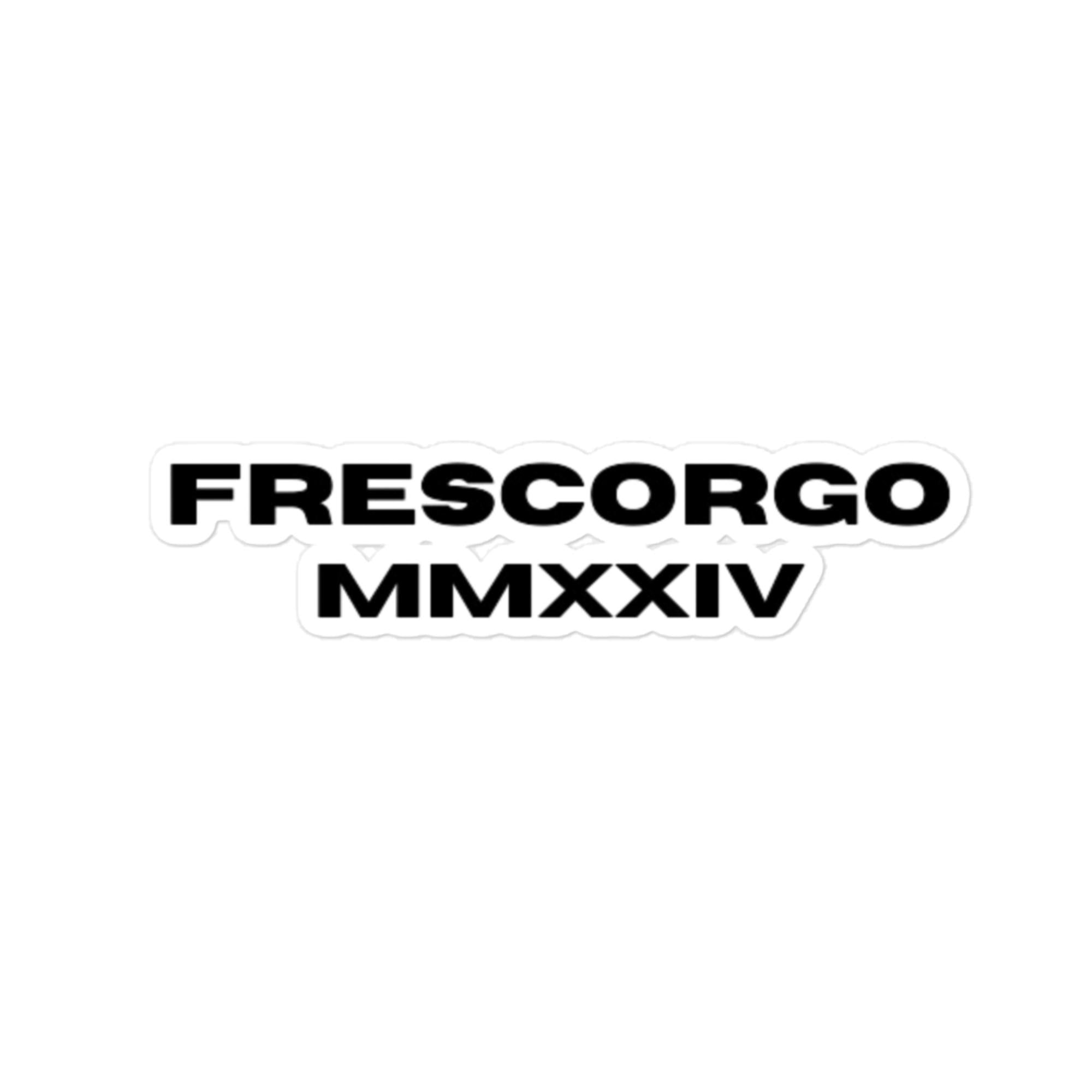 Frescorgo 2024 Bubble-Free Stickers