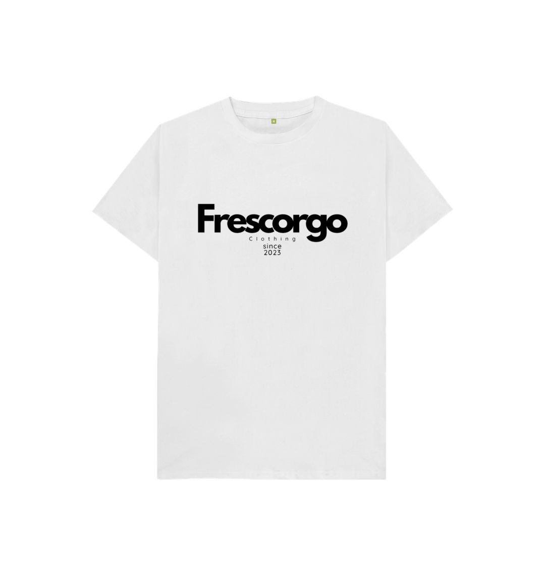 White Kid\u2019s Organic Cotton Modern Frescorgo Clothing Tee