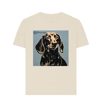 Oat Women\u2019s Frescorgo Yellow and Black Dog Tee