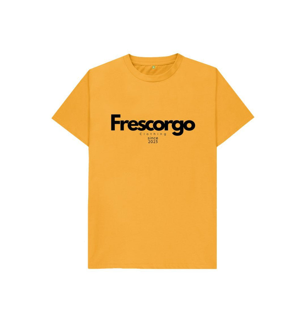 Mustard Kid\u2019s Organic Cotton Modern Frescorgo Clothing Tee