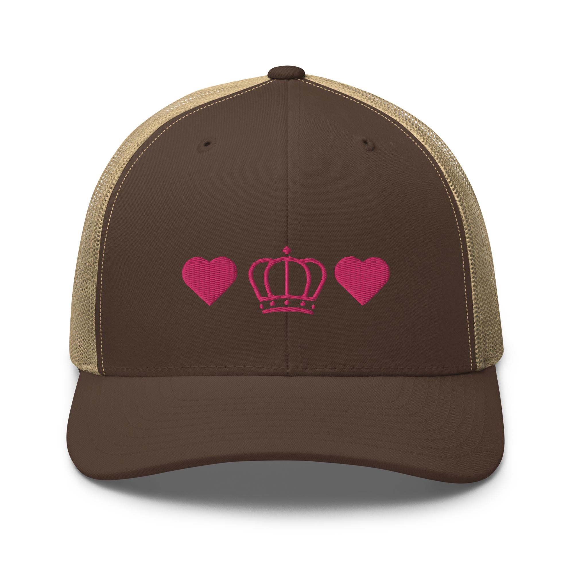 Crown Hearts Trucker Cap