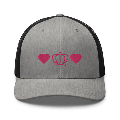 Crown Hearts Trucker Cap